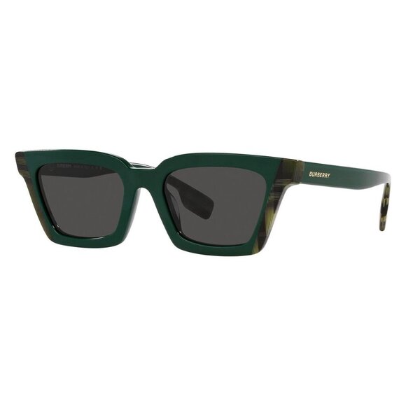 Burberry Accessories - New BURBERRY Briar Green Square BE4392U 405687 Sunglasses Women